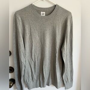 GAP Men's Gray Crewneck Sweater